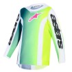 Bluza motocross pentru copii  Alpinestars FLUID PORTL GREEN/WHITE/BLACK thumb