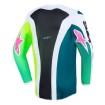 Bluza motocross pentru copii  Alpinestars FLUID PORTL GREEN/WHITE/BLACK thumb