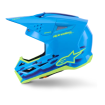 Casca motocross  ALPINESTARS SM3 FORCE CYAN thumb