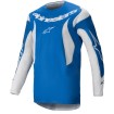 Bluza motocross Alpinestars FLUID HAUL BLUE/WHITE thumb