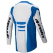 Bluza motocross Alpinestars FLUID HAUL BLUE/WHITE thumb