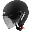 Casca pentru scuter  AXXIS SQUARE S SOLID BLACK МАТТ thumb