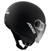Casca pentru scuter  AXXIS SQUARE S SOLID BLACK МАТТ thumb