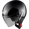 Casca pentru scuter  AXXIS SQUARE S SOLID BLACK GLOSS
