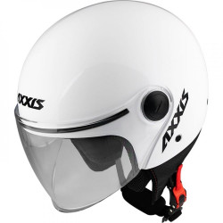 Casca pentru scuter AXXIS SQUARE S SOLID WHITE