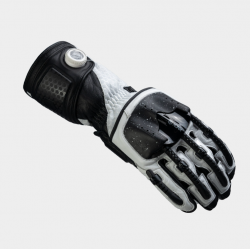 Manusi din piele KNOX Handroid Mk5 BLACK/WHITE LIMITED