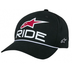 Sapca  ALPINESTARS CRV BILL SNP RIDE COMP BLACK/WHITE