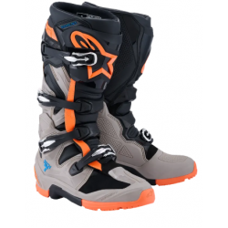 Cizme motocross ALPINESTARSECH 7 ENDURO BK/WRM GRY/ORG FL 7