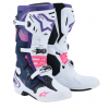 Cizme motocross ALPINESTARS TECH 10 WHIT/VIOLET/NAVY/PINK