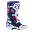 Cizme motocross ALPINESTARS TECH 10 WHIT/VIOLET/NAVY/PINK thumb