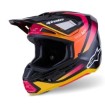 Casca motocross  ALPINESTARS SM7 RISE BLK/YL/PINK thumb
