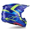 Casca motocross ALPINESTARS SM7 DEED BLUE/YEL Casca motocross ALPINESTARS SM7 DEED BLUE/YEL thumb