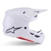 Casca motocross  ALPINESTARS SM7 WHITE-GLOSS thumb