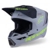 Casca motocross  ALPINESTARS SM3 RADIUM GRAY/BLK/YL