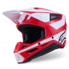 Casca motocross  ALPINESTARS SM3 HEAT RED/WH/BLK