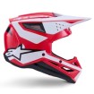 Casca motocross  ALPINESTARS SM3 HEAT RED/WH/BLK thumb