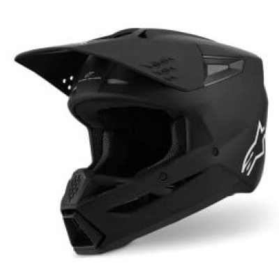 Casca motocross ALPINESTARS SM3 BLACK-MATT