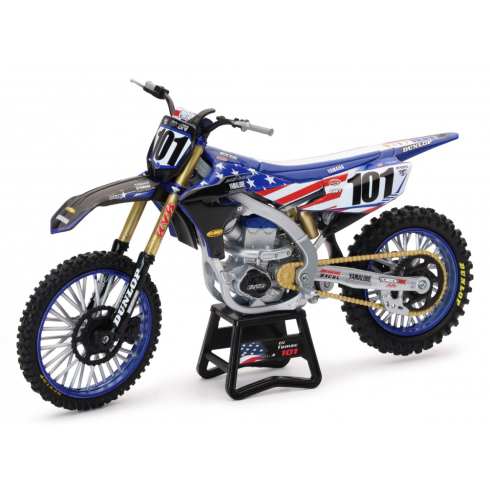 Jucarie motocicleta NEW-RAY Yamaha YZ450F Motocross of Nations Eli Tomac (No 101) 1:12 Jucarie motocicleta NEW-RAY Yamaha YZ450F Motocross of Nations Eli Tomac (No 101) 1:12
