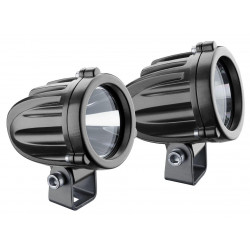 Proiectoare cu LED INTERPHONE 10W – Set complet pentru motocicletă