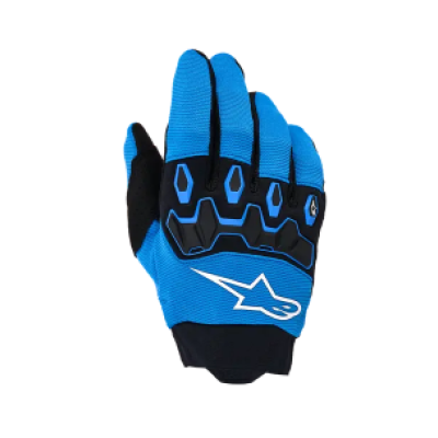 Mănuși  motocross pentru copii  ALPINESTARS FULL BORE V2 BLUE/BLACK