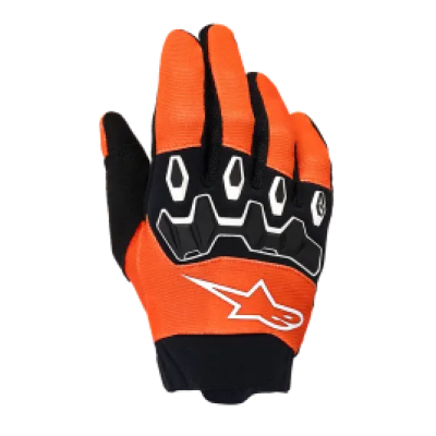Mănuși  motocross pentru copii ALPINESTARS FULL BORE V2 ORANGE/WHITE/BLACK