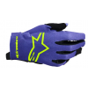 Mănuși  motocross pentru copii ALPINESTARS RADAR PURPLE/YELLOW