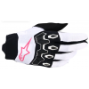 Mănuși  motocross pentru femei  ALPINESTARS FULL BORE V2 WHITE/PINK/BLACK