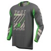 Bluza motocross  THOR LAUNCHMODE FUTURA CHAR/GRN thumb