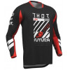 Bluza motocross  THOR LAUNCHMODE FUTURA BLK/RED