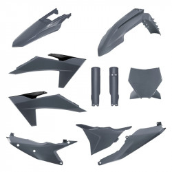 Kit plastice POLISPORT Full Kit KTM SX/-F/XC/-F 23-24 nardo grey