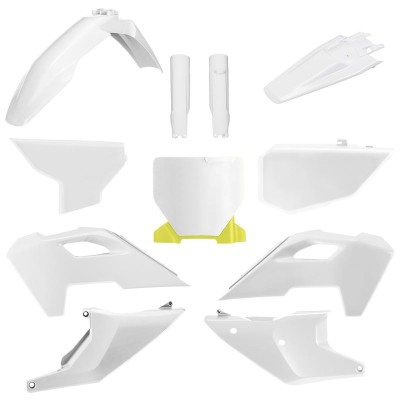 Kit platice POLISPORT Full Kit HUSQVARNA FC/TC 23-24г white