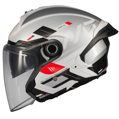 Cască pentru scuter  MT COSMO SV SILENCE A2 GREY GLOSS