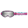 Ochelari de cross pentru copii O'NEAL B-10 STRIPED PINK/PURPLE - SILVER MIRROR