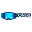 Ochelari motocross O'NEAL B-33 HEXA BLUE - RADIUM BLUE thumb
