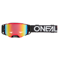 Ochelari motocross  O'NEAL B-33 HEXA BLACK/RED - RADIUM RED