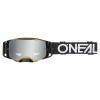 Ochelari motocross  O'NEAL B-33 HEXA BLACK/GOLD - SILVER MIRROR
