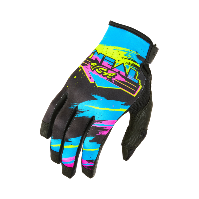 Mănuși motocross O'NEAL MAYHEM RESEDA DS BLACK/NEON YELLOW