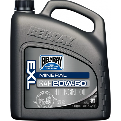Ulei BEL-RAY EXL MINERAL 4T 20W-50 4L Ulei BEL-RAY EXL MINERAL 4T 20W-50 4L