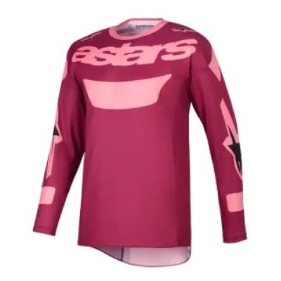 Bluza motocross  Alpinestars RACER RIWAY RED/CORAL