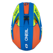 Casca motocross  O'NEAL 3SERIES SOLID BLUE/NEON  thumb