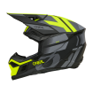 Casca motocross O'NEAL 3SERIES RIDE BLACK/GRAY/NEON YELLOW V.26 thumb