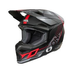 Casca motocross O'NEAL 3SERIES HAZE BLACK/GRAY/RED Casca motocross O'NEAL 3SERIES HAZE BLACK/GRAY/RED