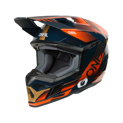 Casca motocross O'NEAL 3SERIES HAZE BLUE/ORANGE/GOLD Casca motocross O'NEAL 3SERIES HAZE BLUE/ORANGE/GOLD