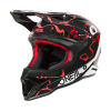 Casca  O'NEAL 1SERIES SPLASH BLACK/RED