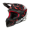 Casca  O'NEAL 1SERIES SPLASH BLACK/RED thumb