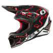 Casca  O'NEAL 1SERIES SPLASH BLACK/RED thumb