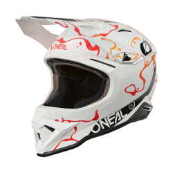 Casca O'NEAL 1SERIES SPLASH WHITE/ORANGE