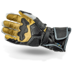 Manusi de piele  Lindstrands Bergby Black/White thumb