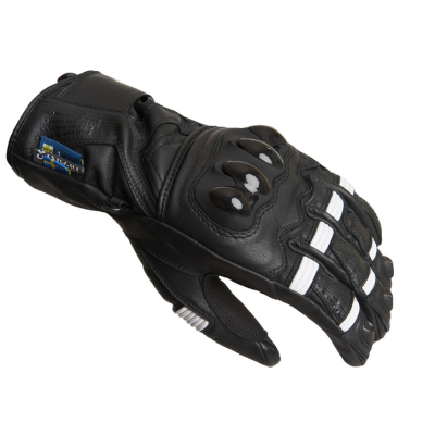 Manusi moto  Lindstrands Backa Black/white