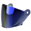Viziera iridium pentru AIroh Helios - Mirror Blue